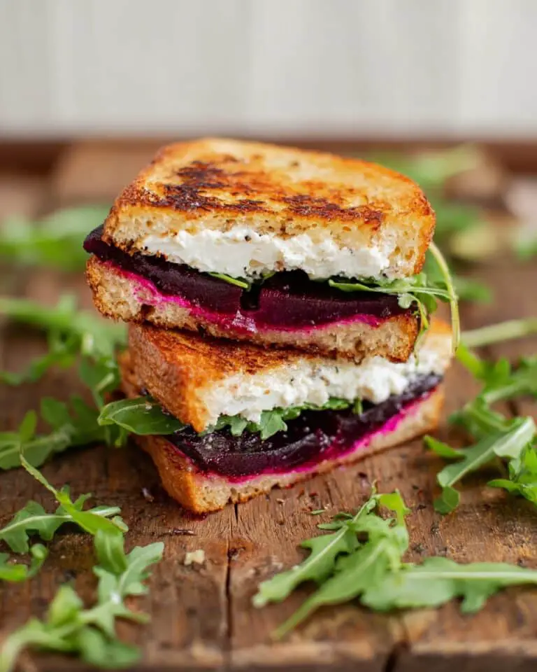 Beet, Arugula & Goat Cheese Grilled Cheese Recipe
