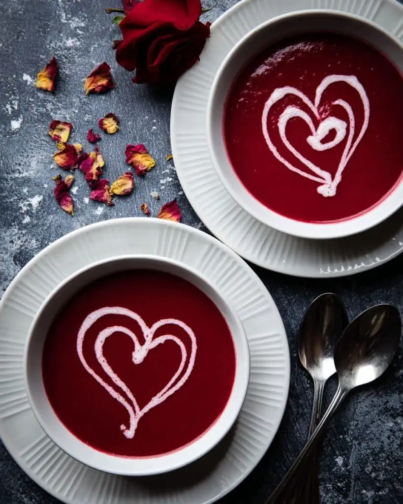 Roasted Beet and Goat Cheese Soup Recipe
