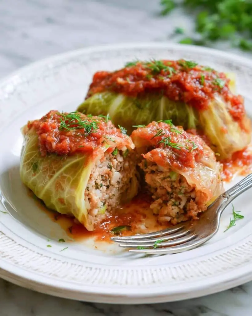 Golumpki Recipe (Polish Stuffed Cabbage) Recipe