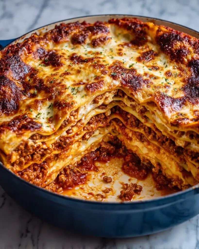 Dutch Oven Lasagna Recipe