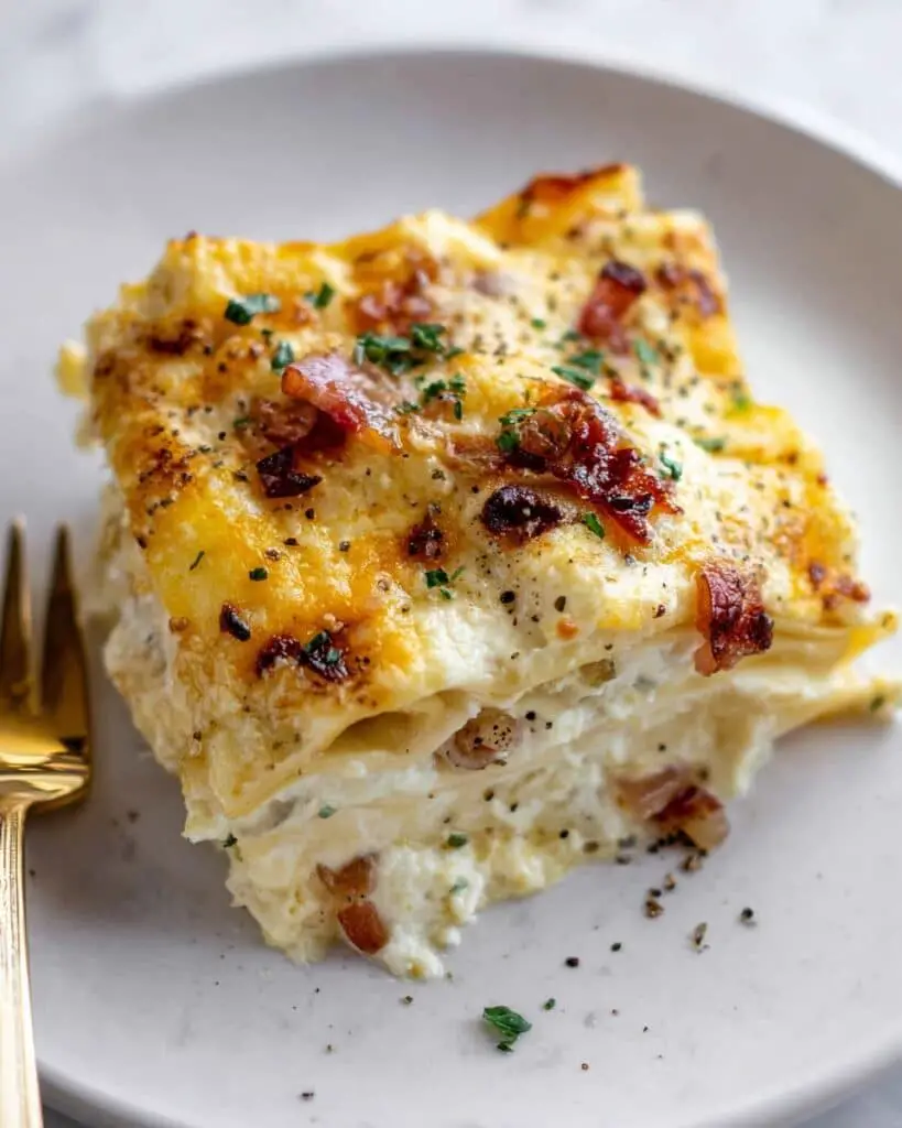 French Onion Chicken Lasagna Rolls Ups Recipe