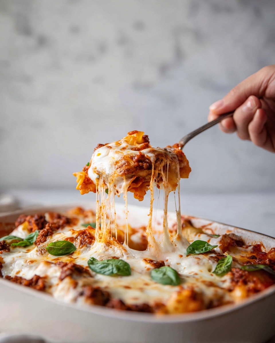 A white cooking pot filled with a thick red tomato sauce mixed with ground brown meat, creating a textured, chunky top layer that covers most of the inside of the pot, with some parts showing more meat and others more sauce. A light brown wooden spoon rests inside the pot on the right side, its tip covered in the sauce. The pot is set on a white marbled surface, and the photo is taken from above, showing the full round shape of the pot and the handles. photo taken with an iphone --ar 4:5 --v 7