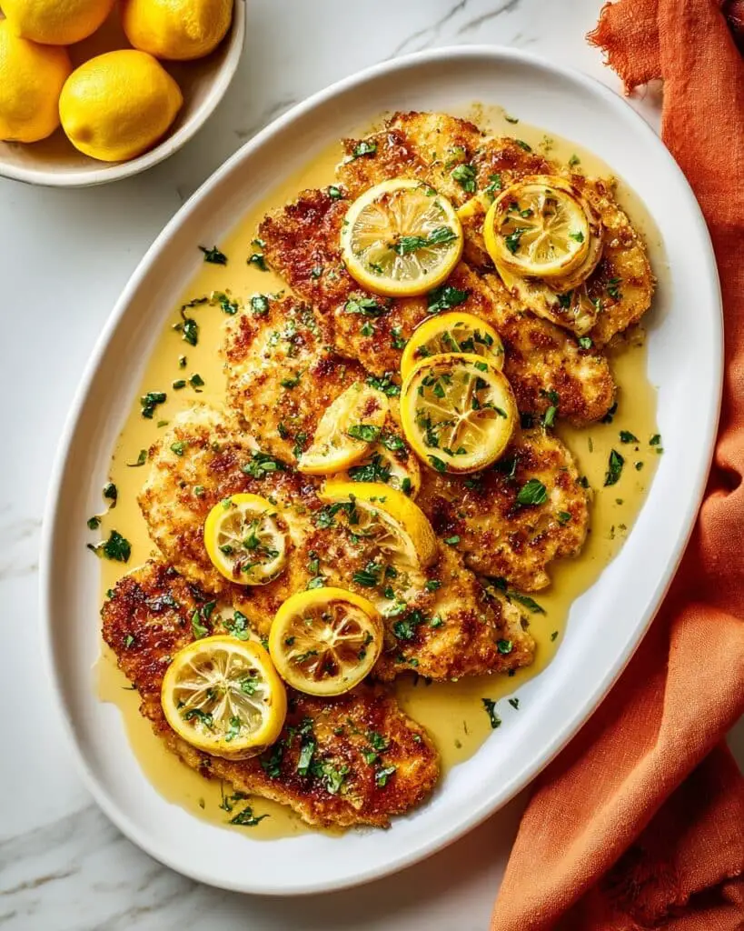 Chicken Francese with Lemon Butter Sauce Recipe