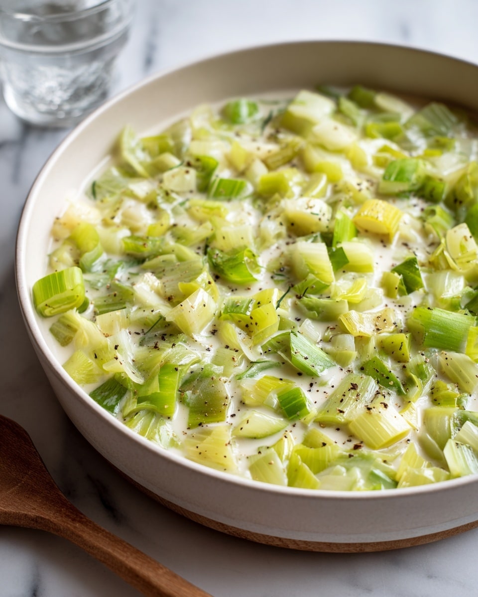 Creamed Leeks Recipe