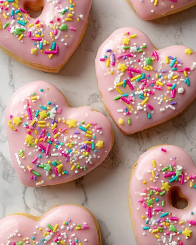 Pink Party Donuts Recipe