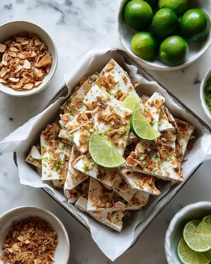 Key Lime Pie Yogurt Bark Recipe