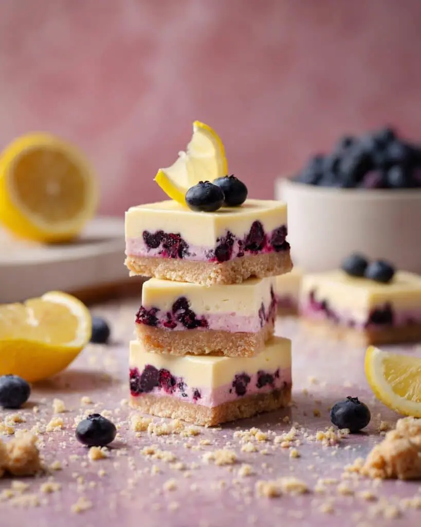 Gluten-Free Lemon Blueberry Bars Recipe