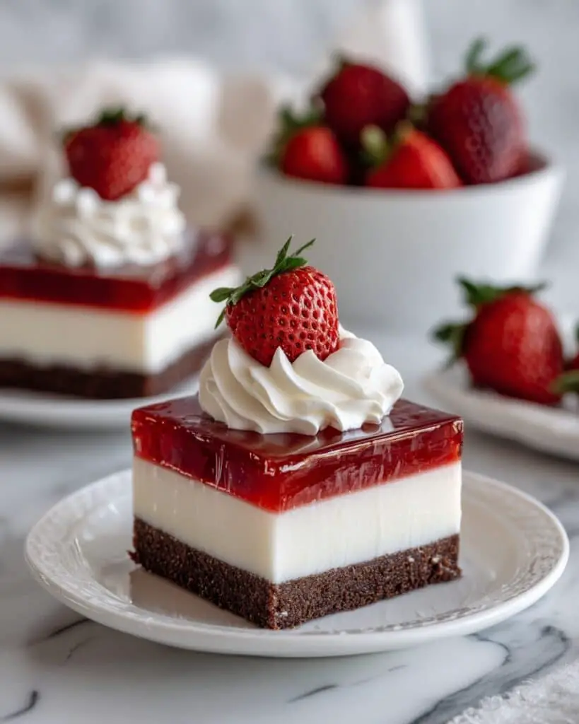 Strawberry Cheesecake Bars Recipe