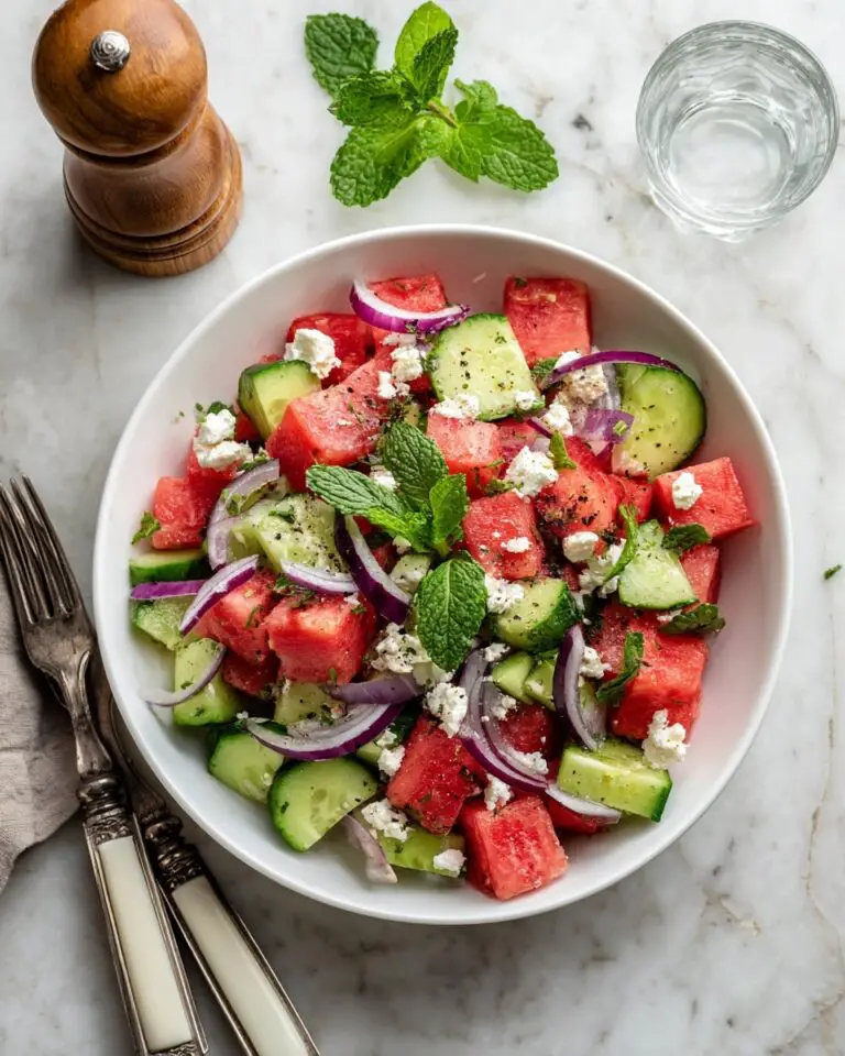 Watermelon Feta Salad Recipe