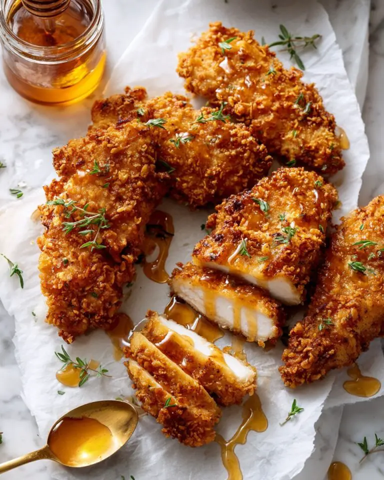 Crunchy Hot Honey Chicken Recipe