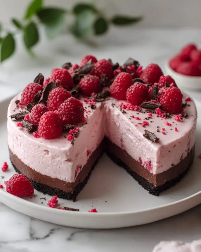 Chocolate Raspberry Mousse Cake Recipe