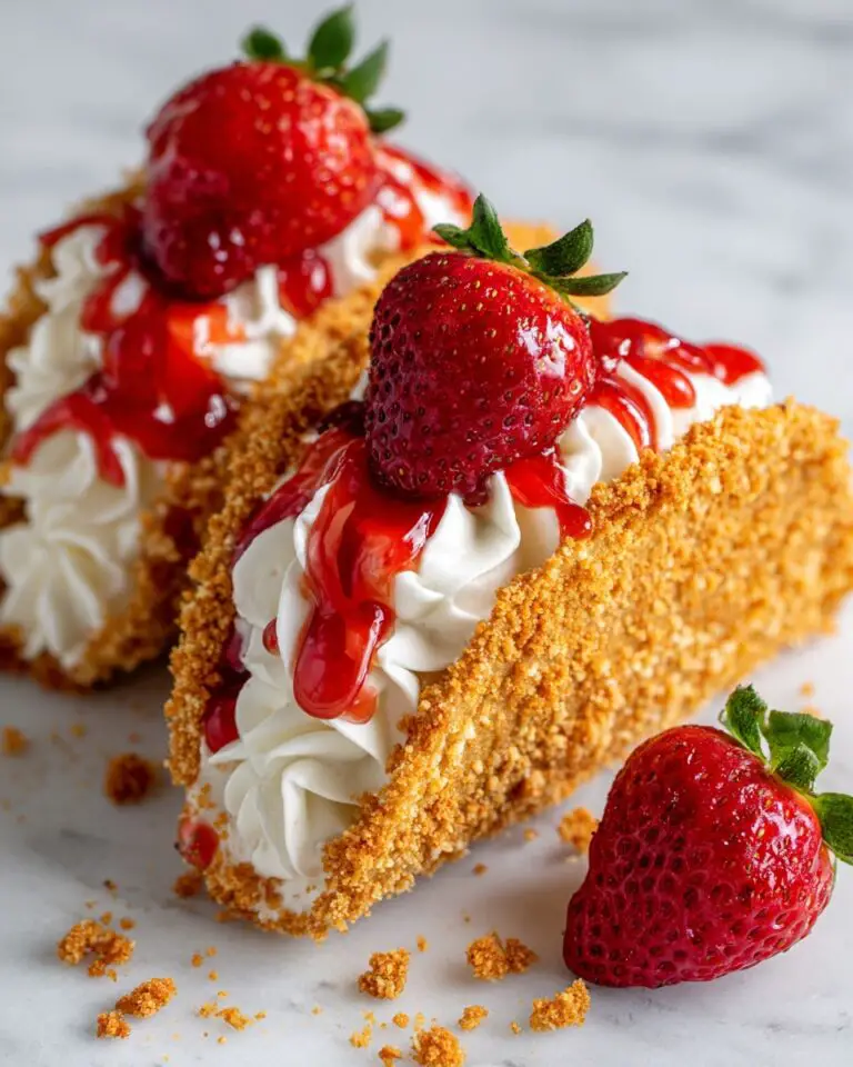 Strawberry Crunch Cheesecake Tacos Recipe