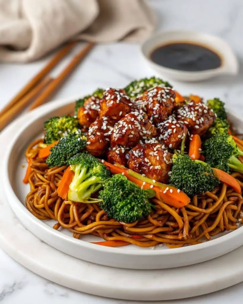 Chicken Teriyaki Noodles Recipe