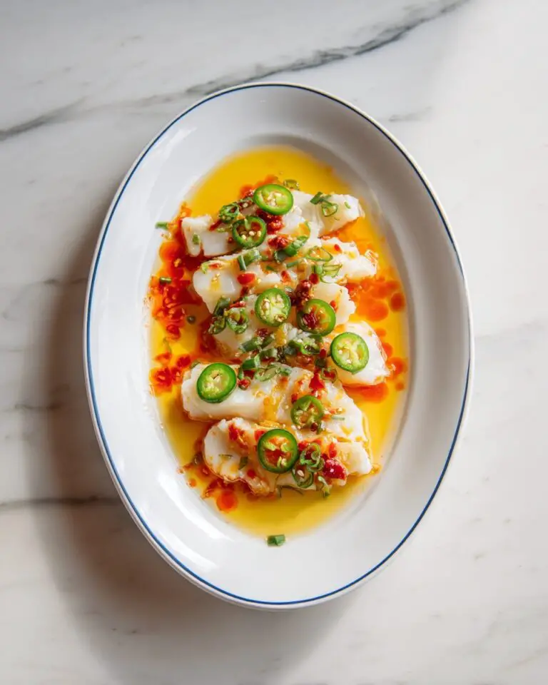 Red Snapper Ceviche with Preserved Lemon and Fresh Toppings Recipe
