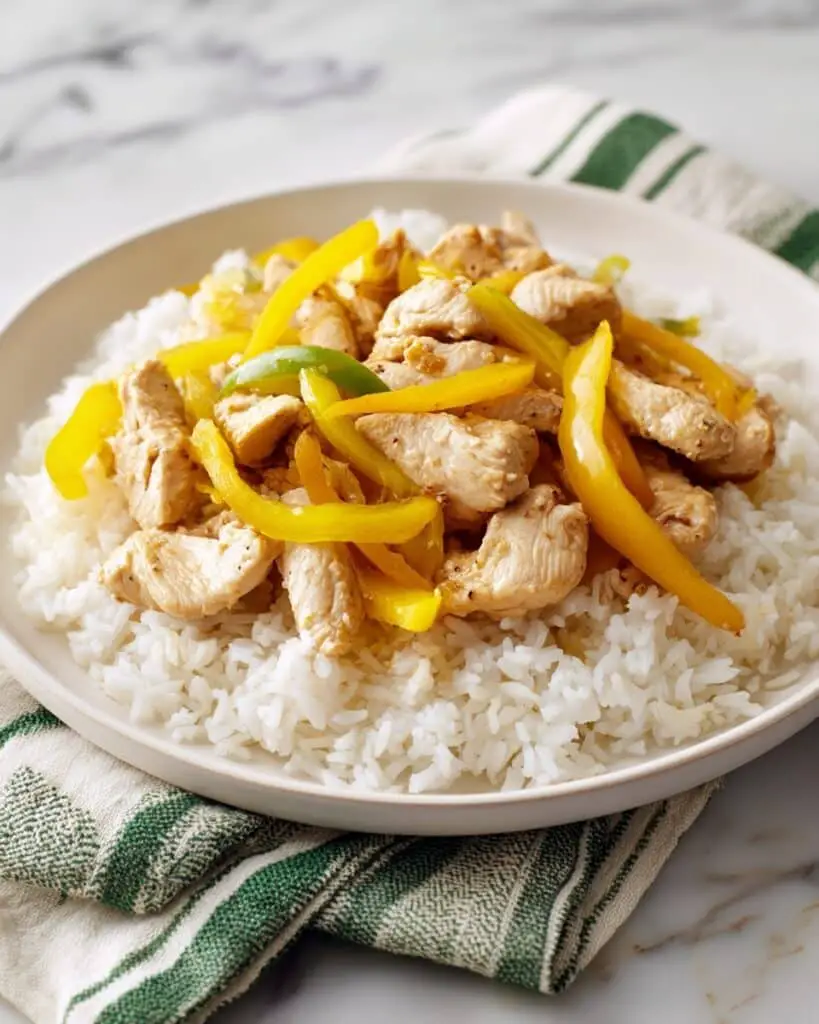 Easy Creamy Pepperoncini Chicken Recipe