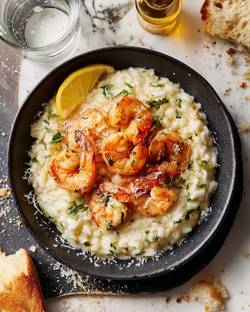 Prosecco Butter Poached Shrimp Recipe