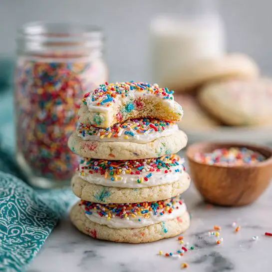 Funfetti Cake Mix Cookies Recipe
