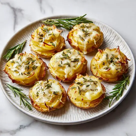 French Onion Smashed Potatoes Recipe