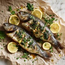 Oven Baked Sea Bass Recipe