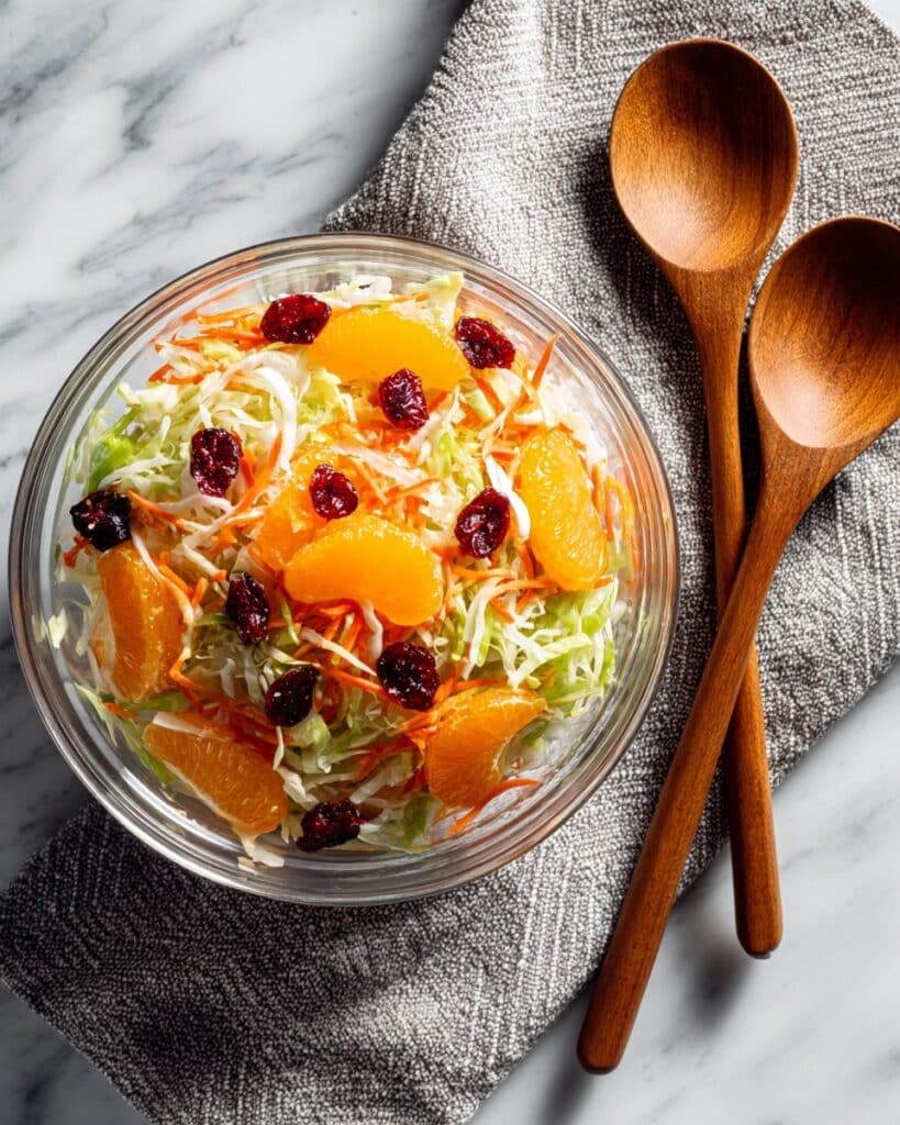 Carrot Apple Salad with Cranberries and Mandarin Recipe