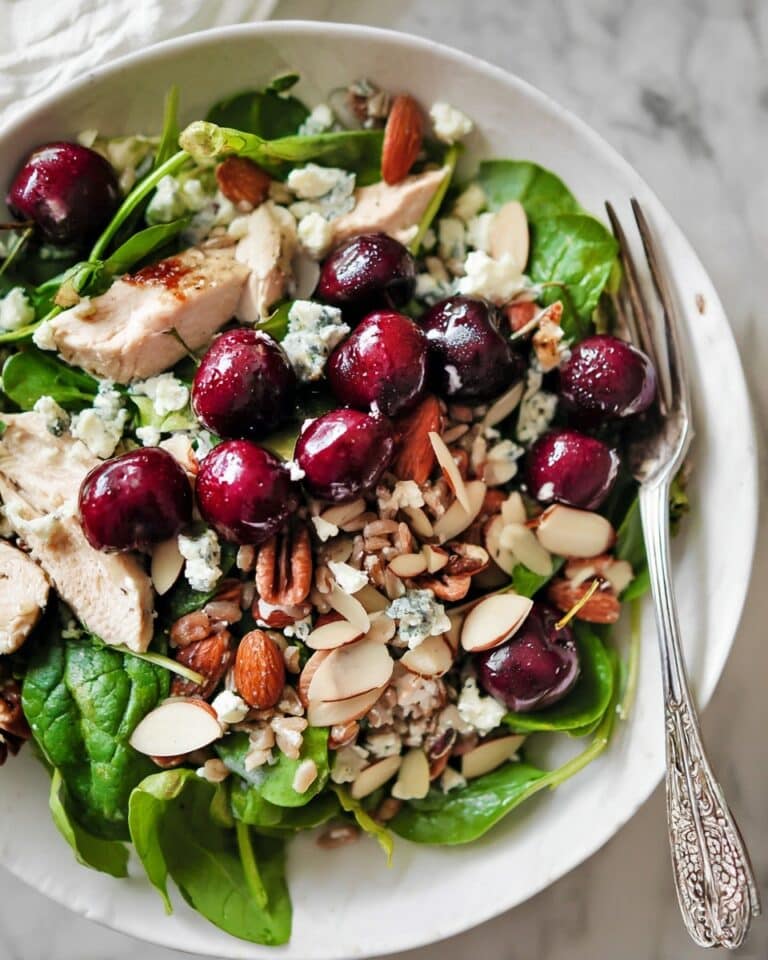 Cherry Winter Wheat Berry Salad Recipe