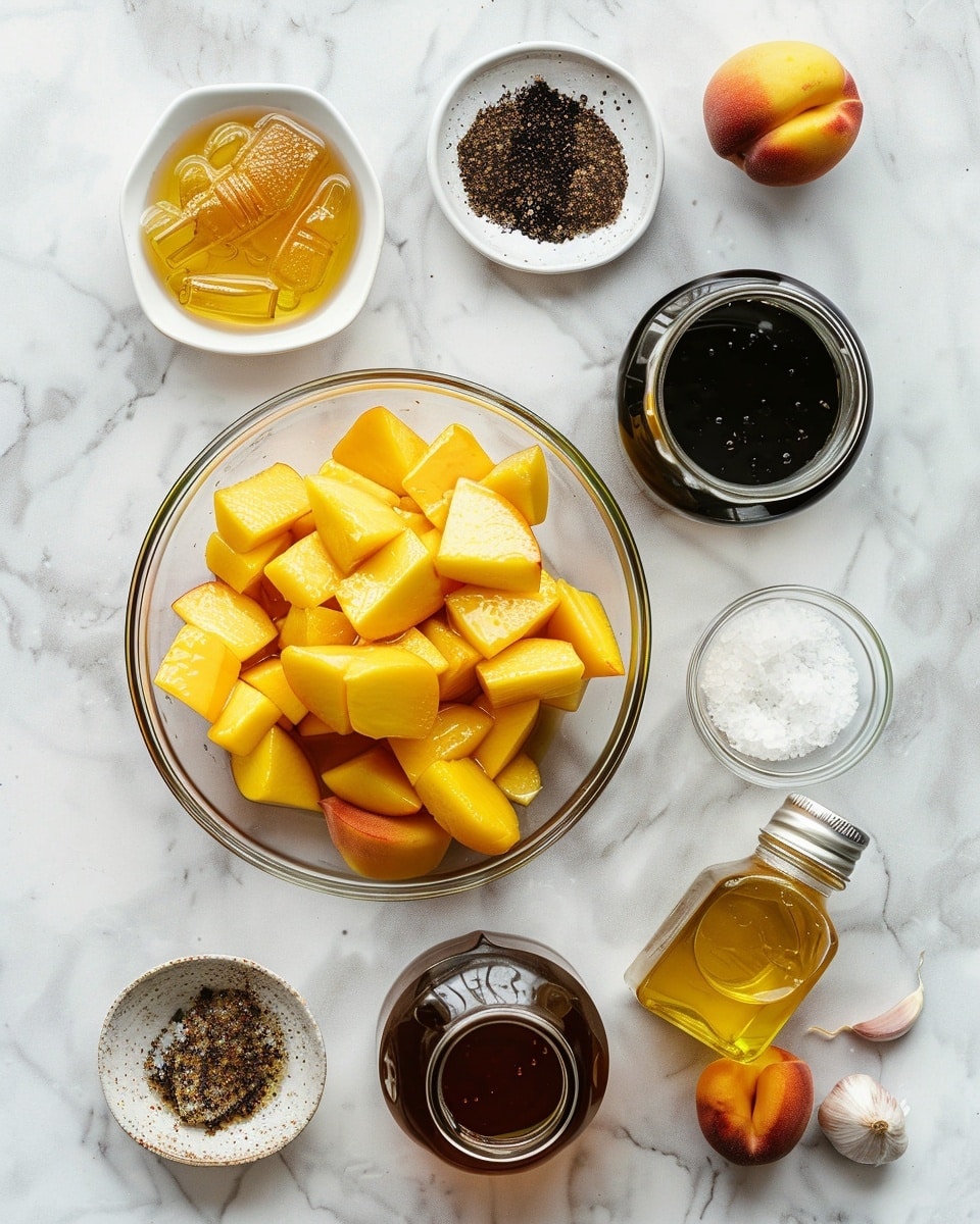 A white bowl filled with a mixture of dark brown liquid surrounded by a thin ring of yellow oil, topped with small dollops of pale yellow and light brown pastes, and sprinkled with a small mound of yellow-green seasoning in the center; next to the bowl is a larger white bowl full of bright green fresh arugula leaves, all set on a white marbled surface with a cream cloth featuring thin red stripes partly visible at the top left corner photo taken with an iphone --ar 4:5 --v 7