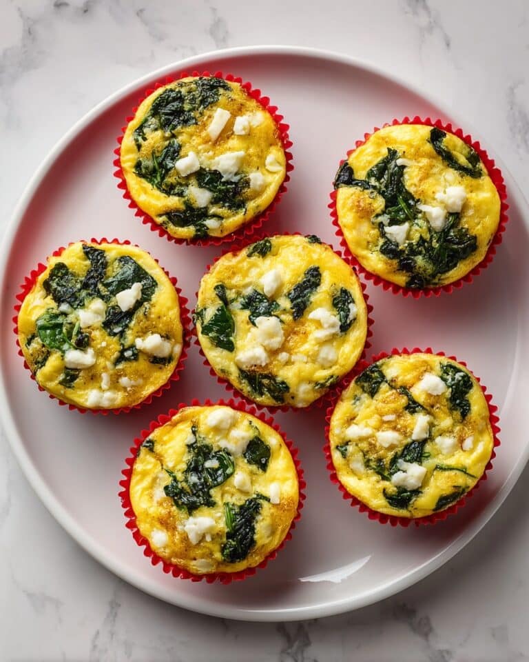 Feta and Spinach Baked Egg Cups Recipe