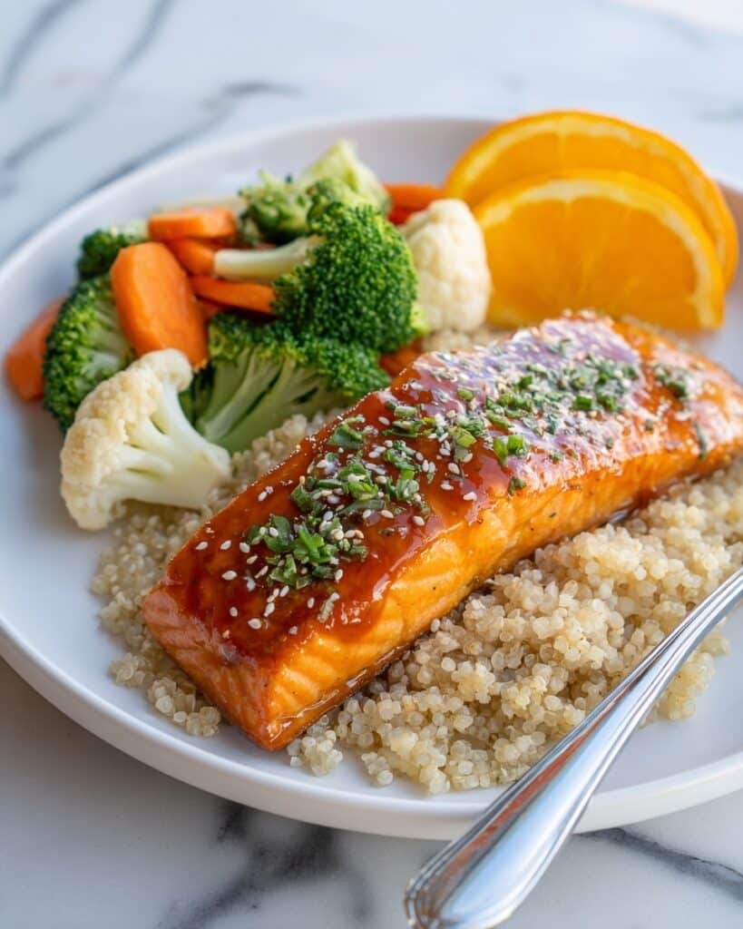 Sesame Citrus Glazed Salmon Recipe
