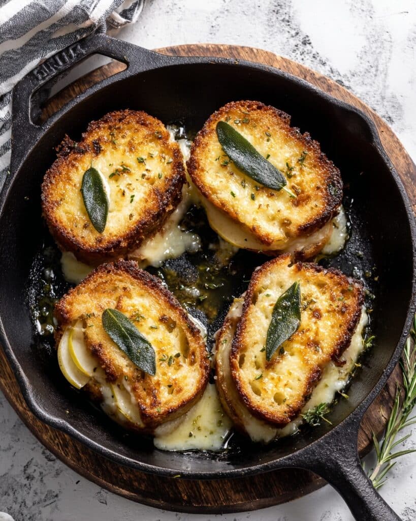 French Onion and Apple Grilled Cheese Recipe