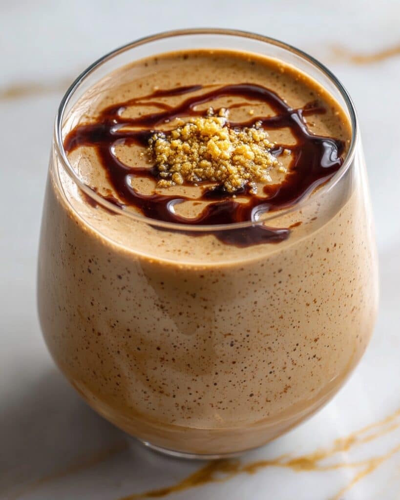 Peanut Butter Iced Protein Coffee Shake Recipe
