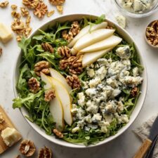 Pear Salad with Blue Cheese and Rocket Recipe