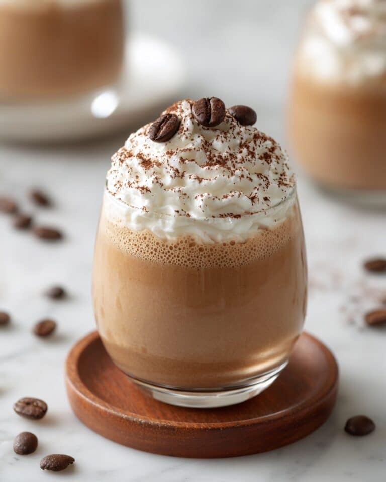 Coffee Panna Cotta with Espresso Whipped Cream Recipe