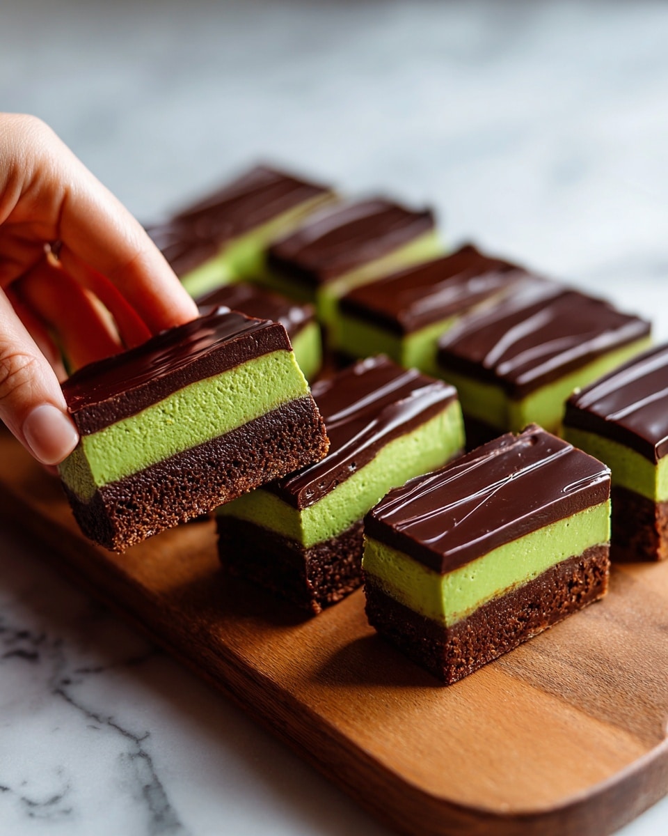 Chocolate Pistachio Brownies with Kataifi Crispy Topping and Ganache Recipe