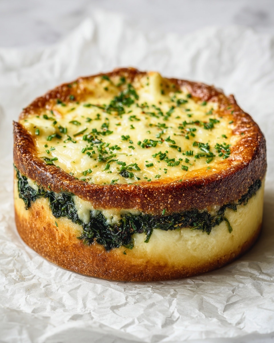 Spinach and Matzo Pie (Mina de Espinaca) Recipe - Recipe Image