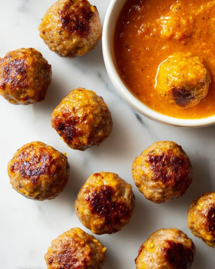 Best Anytime Baked Chicken Meatballs Recipe