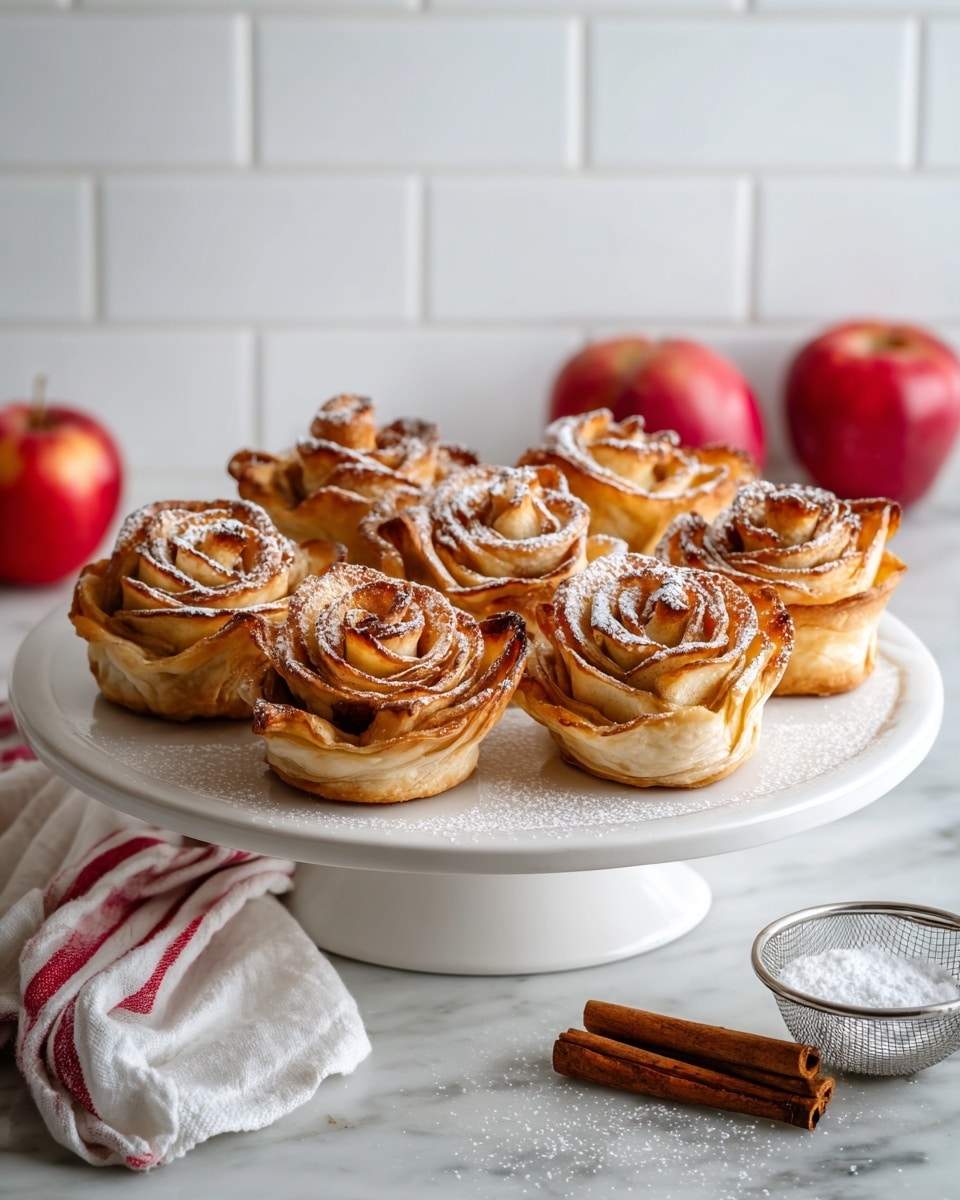 Pastry Apple Roses - Elegant & Easy Apple Dessert