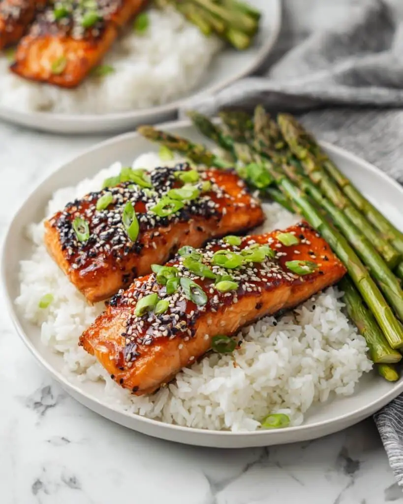 Air Fryer Teriyaki Salmon Recipe