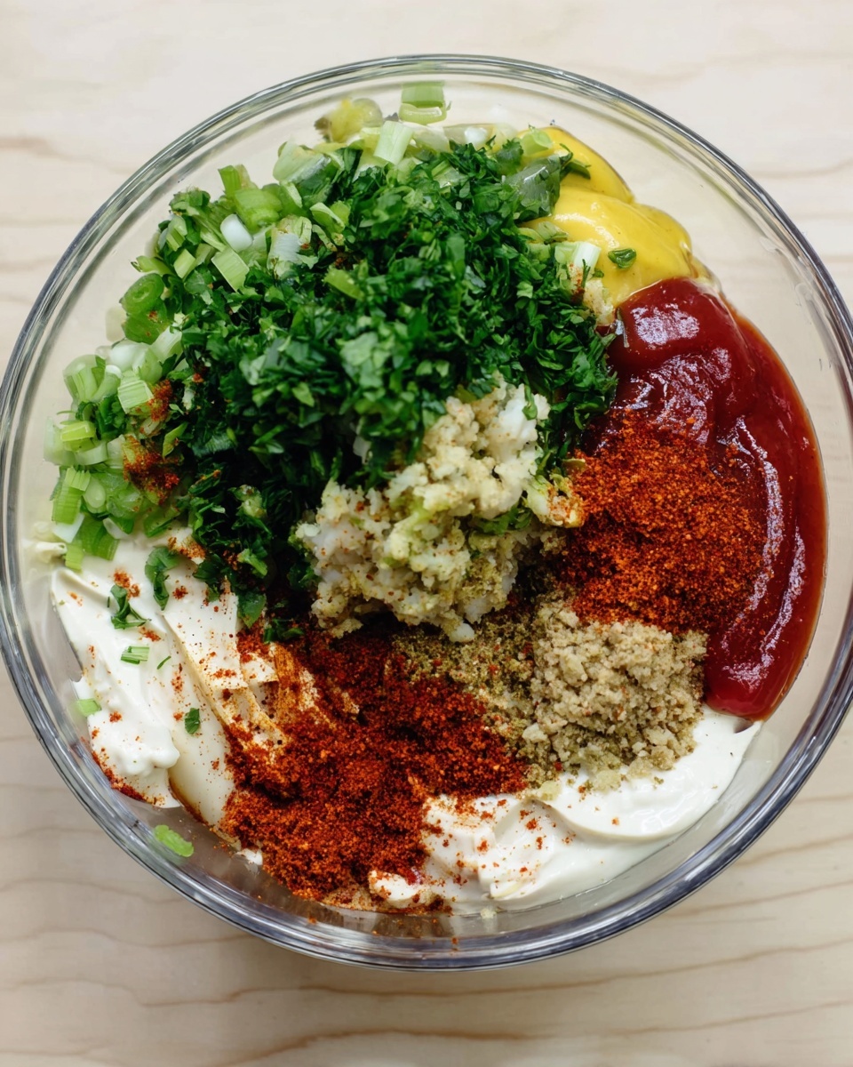 The image shows two pieces of raw salmon with a bright orange color and white lines running through the flesh, placed on a metal rack. The salmon is sprinkled with black pepper and some kind of seasoning. The background is blurred green, bringing focus to the salmon pieces. The salmon sits above a shiny, reflective surface. photo taken with an iphone --ar 4:5 --v 7