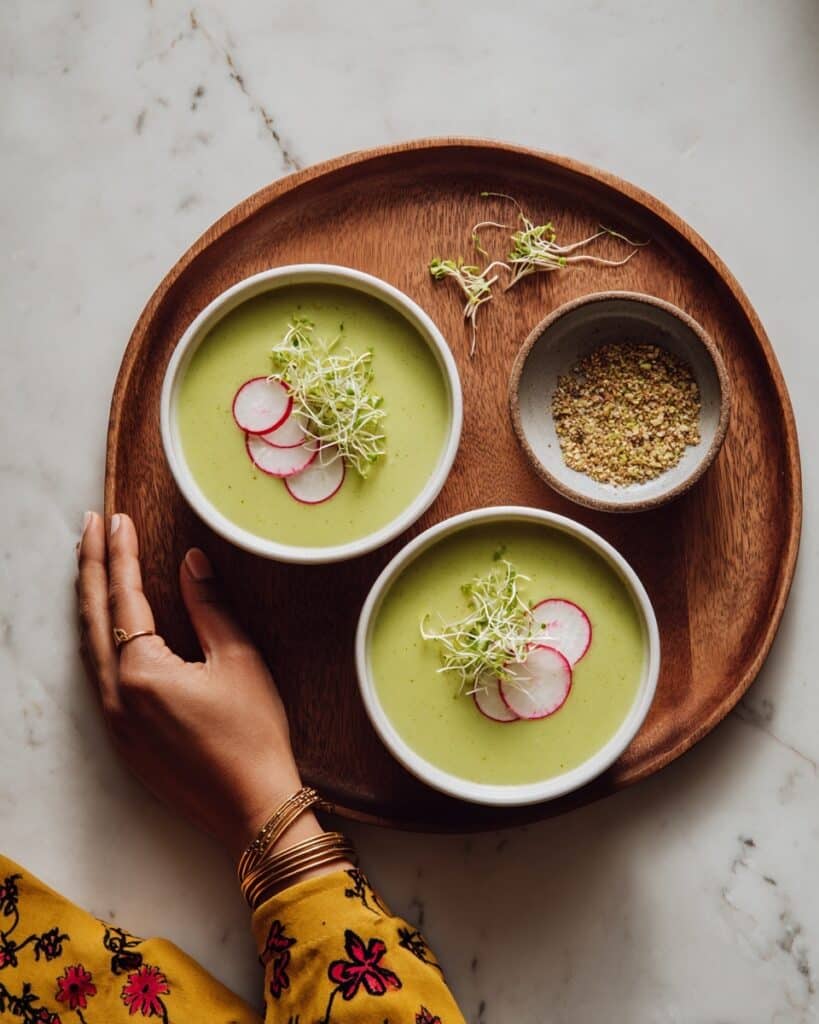 Spring Pea Gazpacho Recipe