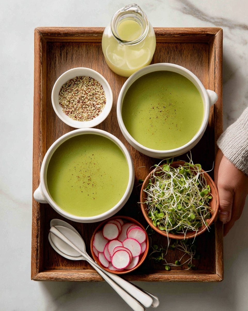 Spring Pea Gazpacho Recipe - Recipe Image