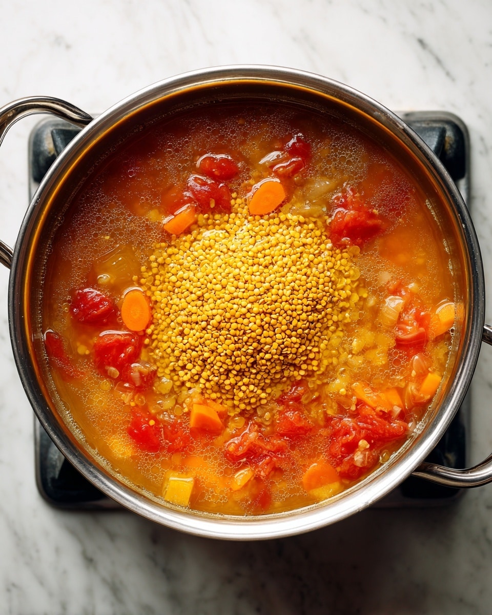 Tomato Lentil Soup Recipe - Recipe Image