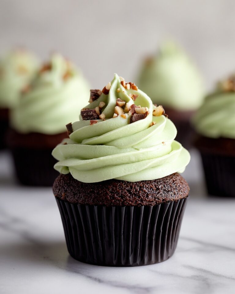 Pistachio Chocolate Cupcakes Recipe