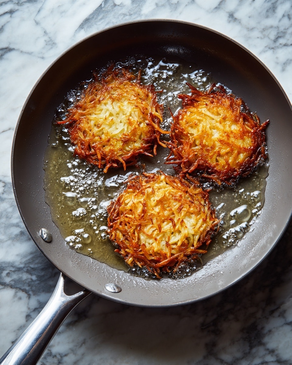 Latke Eggs Benedict Recipe - Recipe Image