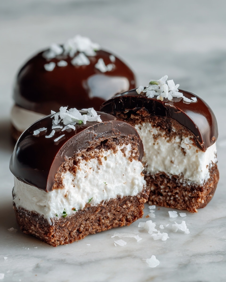 Vegan Chocolate Coconut Domes Recipe