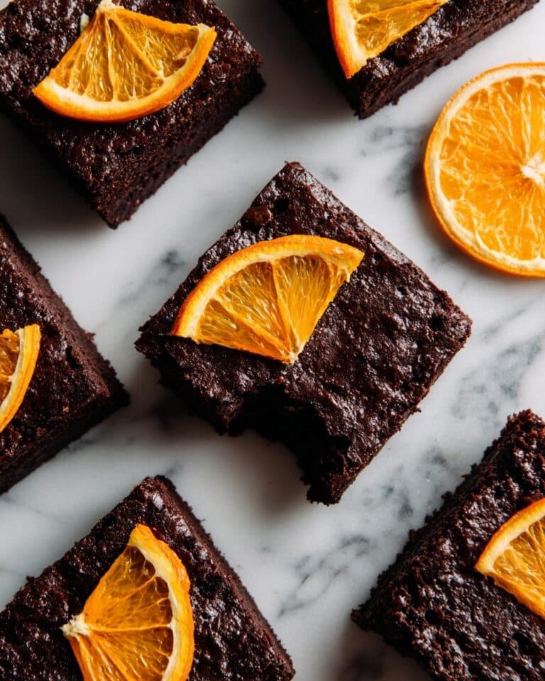 Chocolate Orange Brownies Recipe