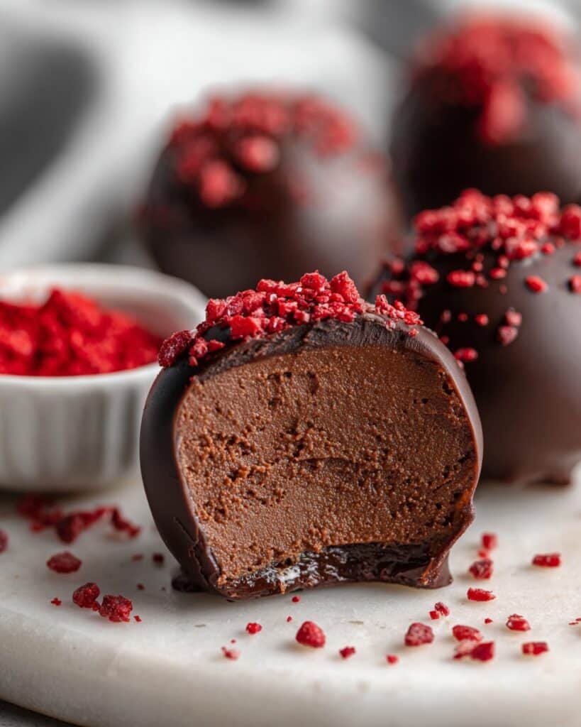 Raspberry Chocolate Truffles Recipe