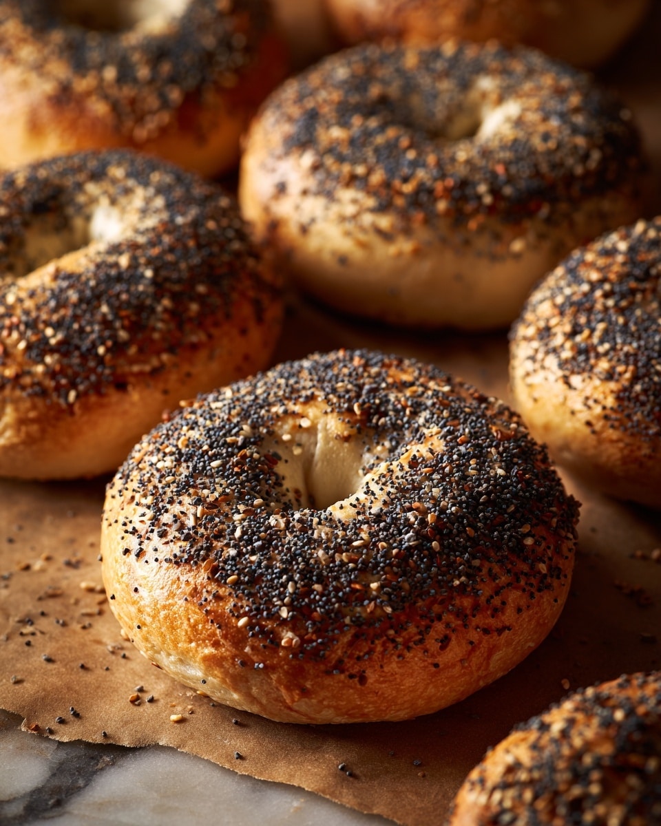 How To Make Traditional Jewish Bagels Recipe - Recipe Image