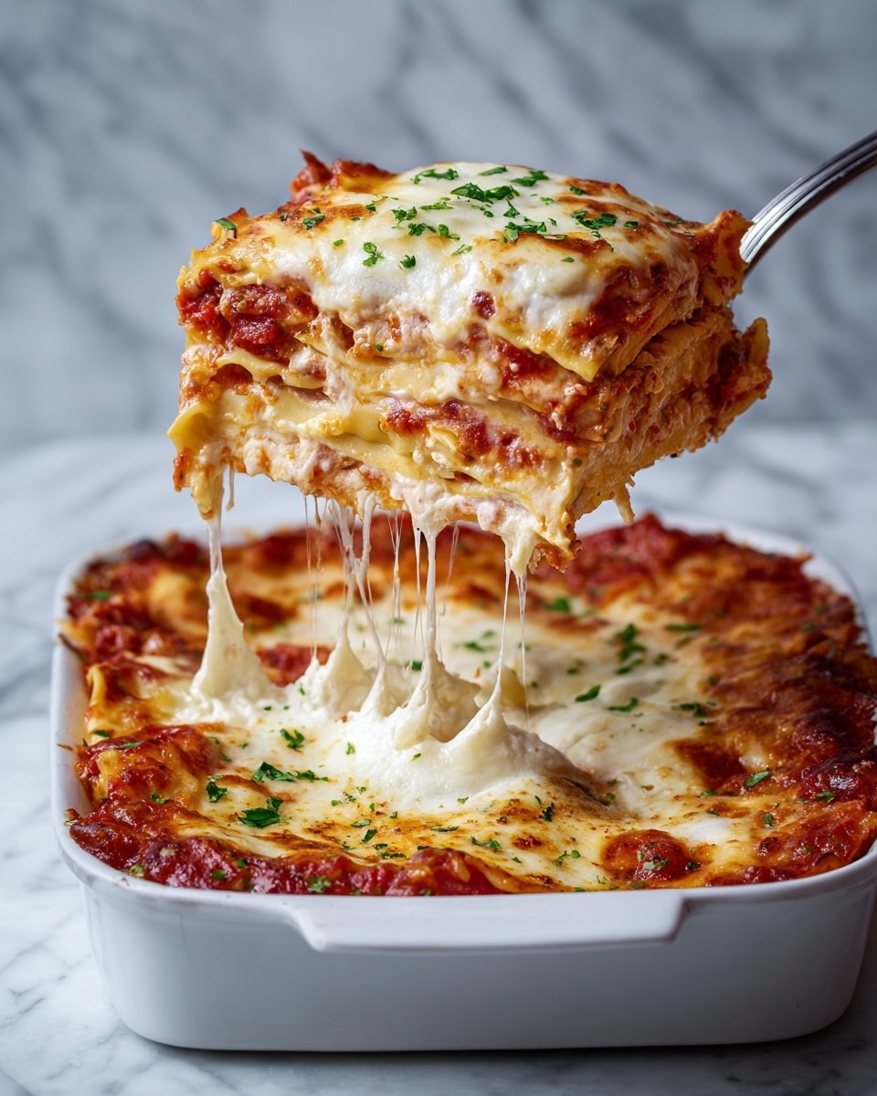 Creamy Baked Manicotti with Ricotta, Mozzarella, and Parmesan Recipe