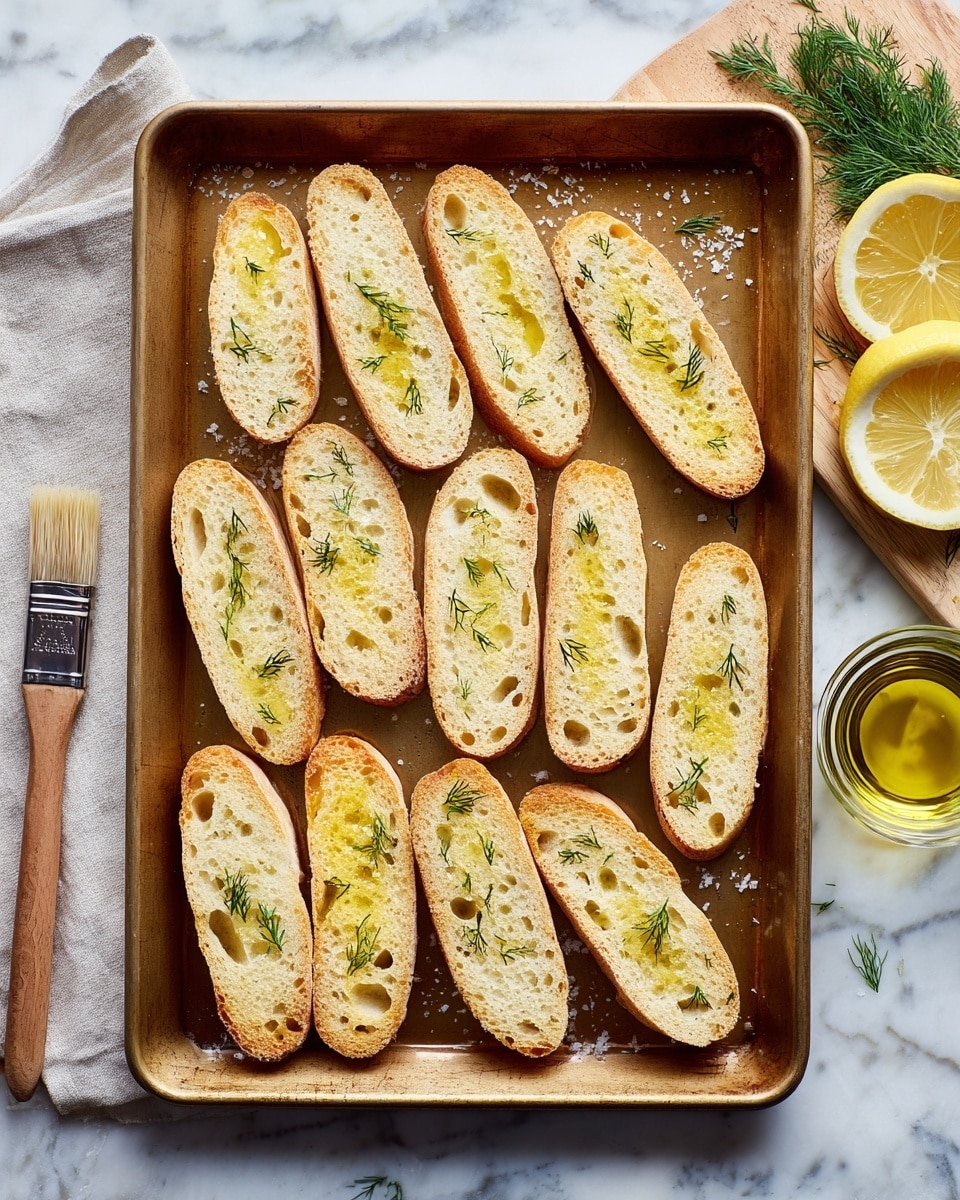Smoked Salmon Crostini with Chive Cream Cheese and Everything But the Bagel Seasoning Recipe - Recipe Image