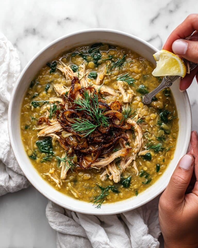 Golden Chicken and Lentil Soup Recipe